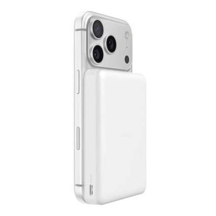 Belkin Boost Charge Slim Magnetic Powerbank 10K - White