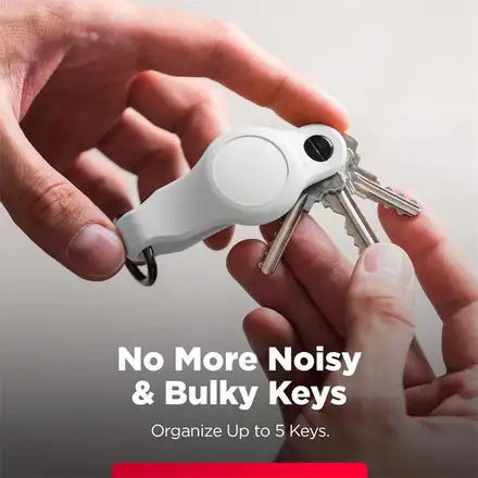 KeySmart Air Flex s púzdrom pre AirTag - biela