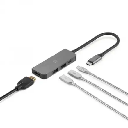 Aiino - Essential 4 in 1 Hub for MacBook and iPad