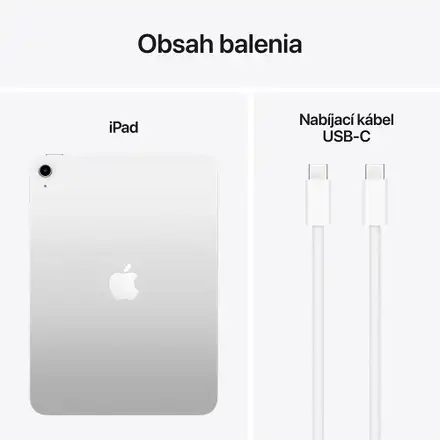 iPad 11" Wi-Fi 128GB Strieborný