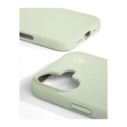iDeal Silicone Case MagSafe iPhone 17 Sage Green