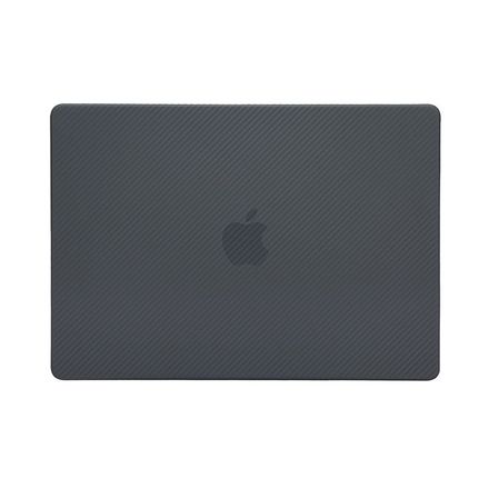 Devia kryt Carbon Fiber Hard Jacket pre Macbook Pro 16" M1/M2/M3/M4 - Matt Black