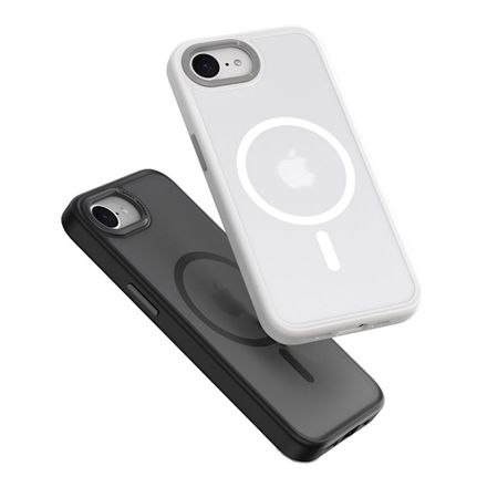 Comma kryt Joy Elegant Magnetic Case pre iPhone 16e/17e - White