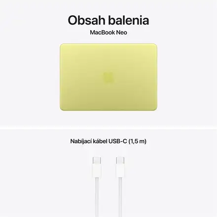 MacBook Neo 13" Apple A18 Pro 6C CPU 5C GPU 8GB 256GB Citrus SK