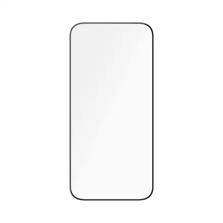 PanzerGlass ochranné sklo UWF Ceramic Protection pre iPhone 15 Pro - Black Frame