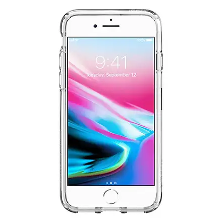 Spigen kryt Ultra Hybrid 2 pre iPhone 7/8/SE 2020/2022 - Crystal Clear