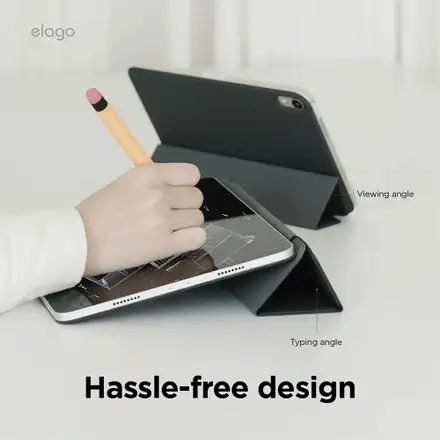 Elago puzdro Magnetic Folio Case pre iPad Pro 13" M4/M5 - Light Gray