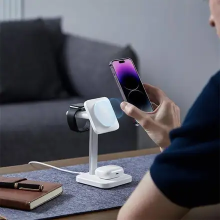 ESR 3-in-1 Watch Wireless Charging Set - White