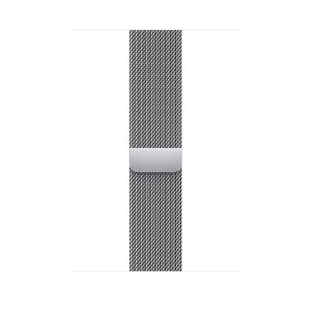 Apple Watch 45mm Silver Milanese Loop