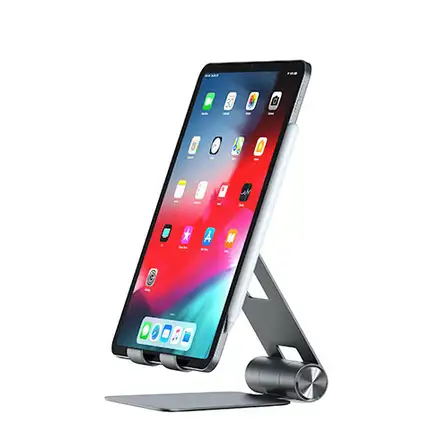Satechi stojan R1 Hinge Holder Foldable Stand - Space Gray Aluminium