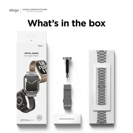 Elago remienok Metal Band pre Apple Watch 40/41/42mm - Rose Gold