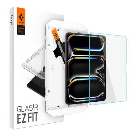 Spigen ochranné sklo Glass tR EZ Fit pre iPad Pro 13" M4 2024 - Clear