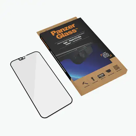 PanzerGlass ochranné sklo Camslider AB pre iPhone 13 Pro Max - Black Frame