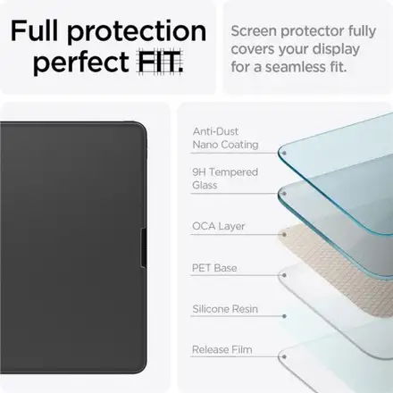 Spigen Screen Protector Paper Touch EZ Fit pre iPad Pro 11" M4/M5