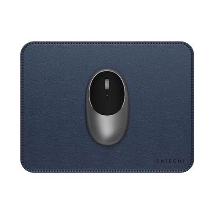 Satechi podložka pod myš Vegan-Leather Premium Mouse Pad - Blue *Rozbalený*