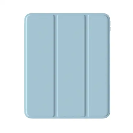 Devia puzdro Leather Case with Pencil Slot pre iPad Pro 11" M4/M5 - Light Blue