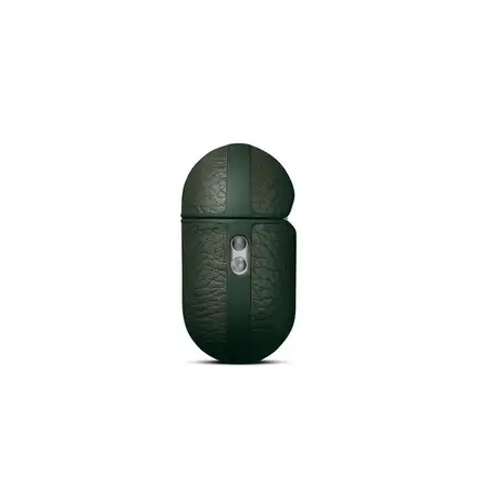 Woolnut Leather Case for AirPods Pro (2nd gen) Green