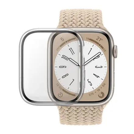 PanzerGlass ochranné sko Full Body pre Apple Watch 45mm - Clear