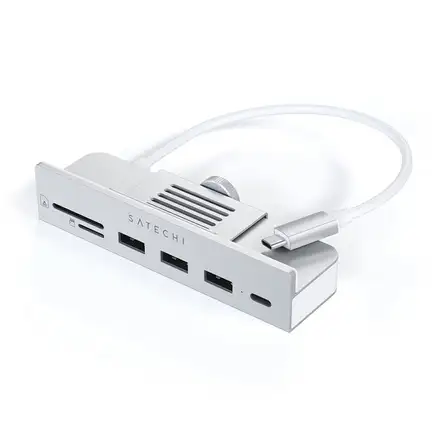 Satechi USB-C Clamp Hub pre 24" iMac 2021 & 2023 - Blue Aluminium