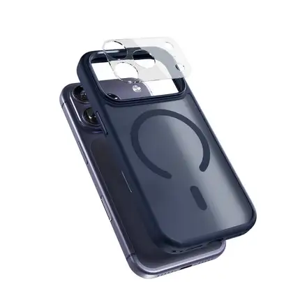 Epico HeroMatte Pro Mag+ Case iPhone 17 Pro Qi2 & Magsafe kompatibilní - temne modrá