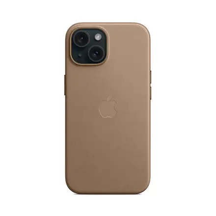 iPhone 15 FineWoven Case with MagSafe - Taupe *Rozbalený*