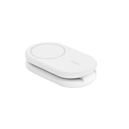 Belkin Boost Charge 2-in-1 Magnetic Foldable Wireless Charger with Qi2 15W + 36W Charger - White