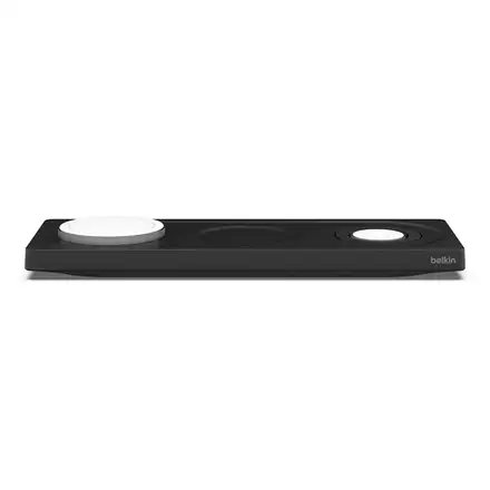 Belkin Boost Charge Pro 3-in-1 Wireless Charging Pad with Magsafe 15W - Black