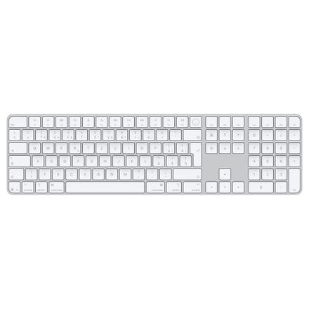 Apple Magic Keyboard s Touch ID a Numerickou klávesnicou - SK - biele klávesy (USB-C)