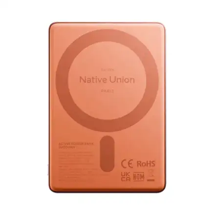 Native Union Active Magnetic Powerbank 5000 mAh – Apricot Crush
