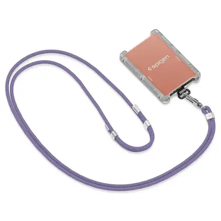Spigen Cross Body Strap + Wrist Strap - Deep Purple