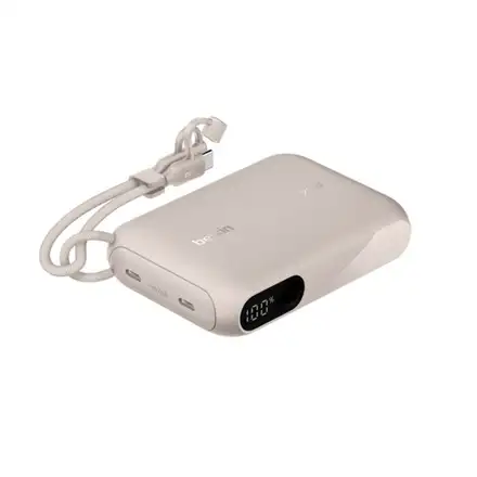 Belkin Boost Charge Powerbank 10K with Display - Sand