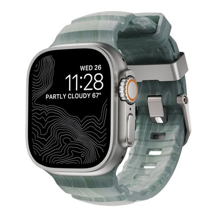 Nomad remienok Rocky Point Band pre Apple Watch 46/49mm - Sierra Stone/Natural