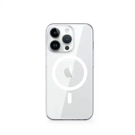 iStores by EPICO HERO MAGNETIC - MAGSAFE COMPATIBLE CASE iPhone 14 Pro Max - transparentný