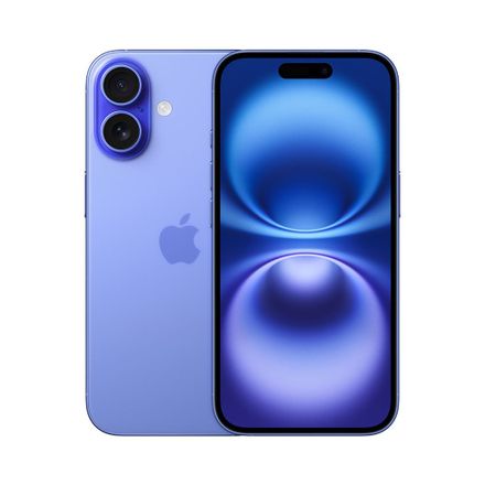 iPhone 16 128 GB ultramarínová *Použitý s DPH - Trieda B*
