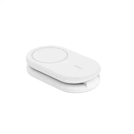 Belkin Boost Charge Magnetic Wireless Charger with Qi2 15W + 20W Charger - White