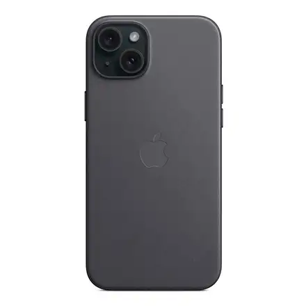 iPhone 15 Plus FineWoven Case with MagSafe - Black