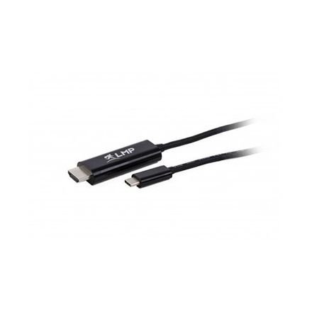 LMP kábel USB-C to HDMI 2.0 4K@60Hz, 1.8 m - Black