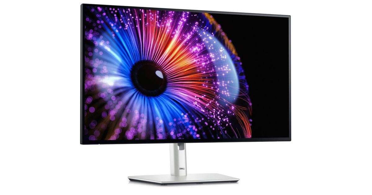 DELL U2724DE 27", 2560 x 1440 120Hz, IPS, 16:9, 5ms, 350cd, 2000:1, USB-C, HDMI, DP, RJ45, Pivot, 3Y