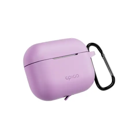 Epico Silicone Outdoor Cover pre Airpods Pro 3 - fialová