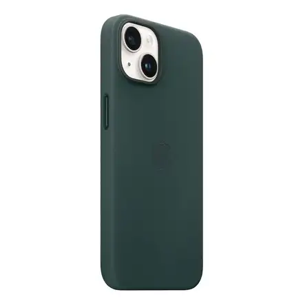 Apple iPhone 14 Plus Leather Case with MagSafe - Forest Green