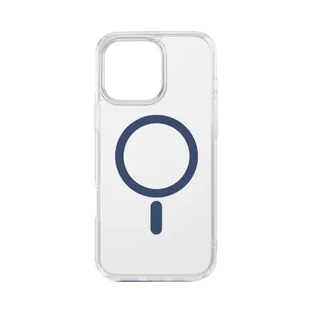 Aiino - Frozen Case with magnet for iPhone 16 Pro - Blue