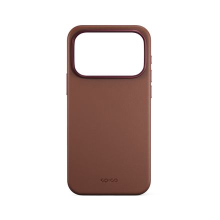 Epico Leather Pro Mag+ Case iPhone 17 Pro Max Qi2 & Magsafe kompatibilní - hnědá