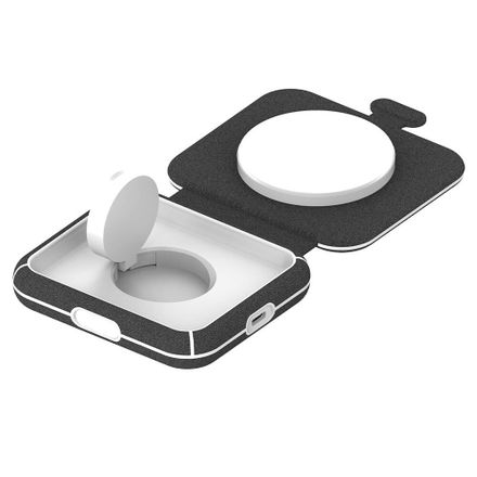 ER POWER MagSafe 2-in-1 Snap Travel Charger 2m Cable MFW - Black