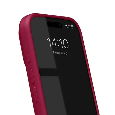 iDeal Silicone Case MagSafe iPhone 17 Pro Cranberry