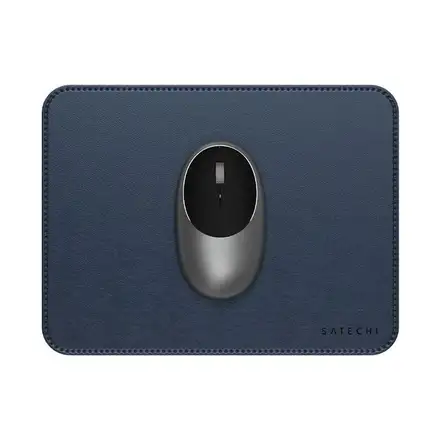 Satechi podložka pod myš Vegan-Leather Premium Mouse Pad - Blue *Rozbalený*