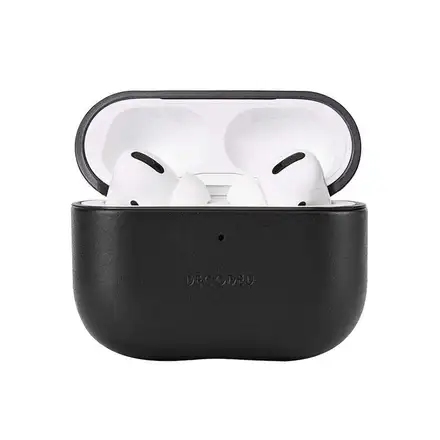 Decoded puzdro Leather AirCase pre Apple Airpods Pro 3 - Black