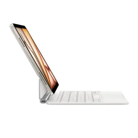 Apple Magic Keyboard pre iPad Air 11" (M3,M2, a M4, 4. a 5. generácie) - US - White