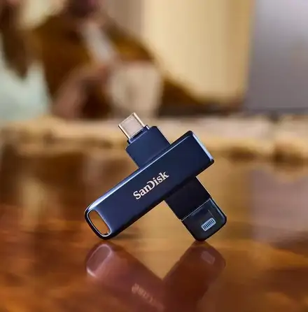 SanDisk Phone Drive for iPhone 128GB Lightning / USB-C