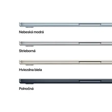 MacBook Air 15" Apple M4 10C CPU 10C GPU 24GB 512GB Hviezdny biely SK