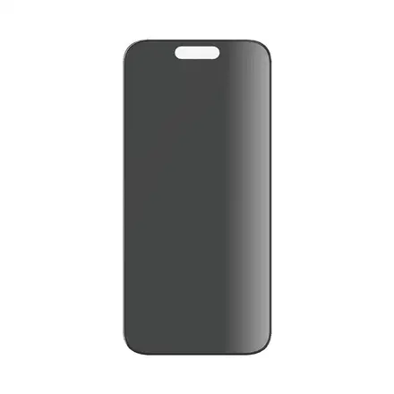 PanzerGlass ochranné sklo UWF Privacy pre iPhone 15 Pro - Black Frame